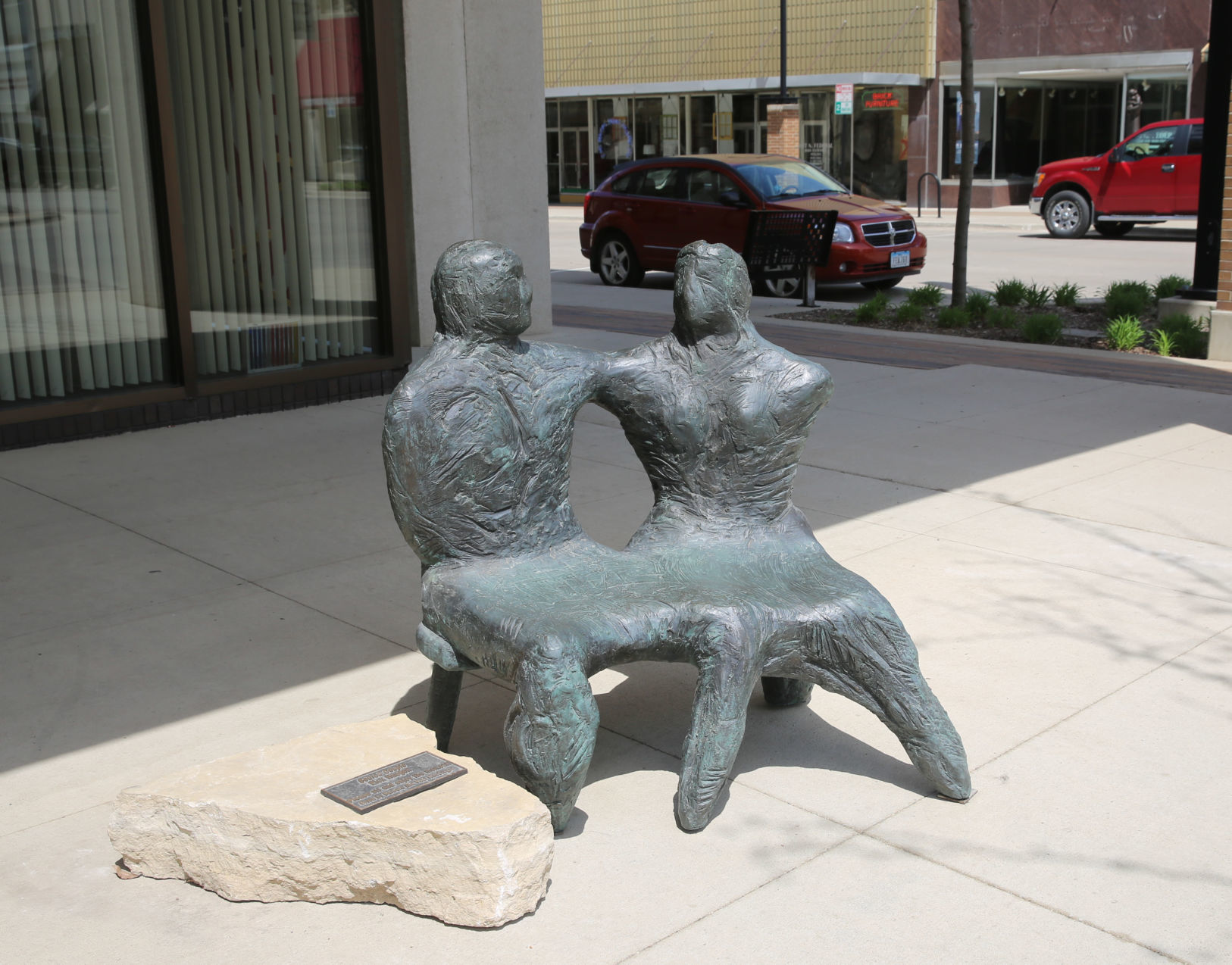 "Seated Couple"
